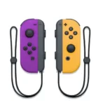 Controle Nintendo Switch Joy-con Purpura/ Laranja Roxo-neón/laranja-neón - Imagem 2