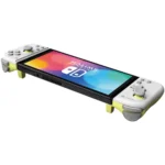 Controle Portátil Hori Split Pad Compact – Light Grey / Yellow - Imagem 2
