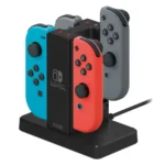 HORI Joy-Con Charge Stand NSW-003U – Estação de Carga Oficial para 4 Joy-Cons (Nintendo Switch) - Imagem 2